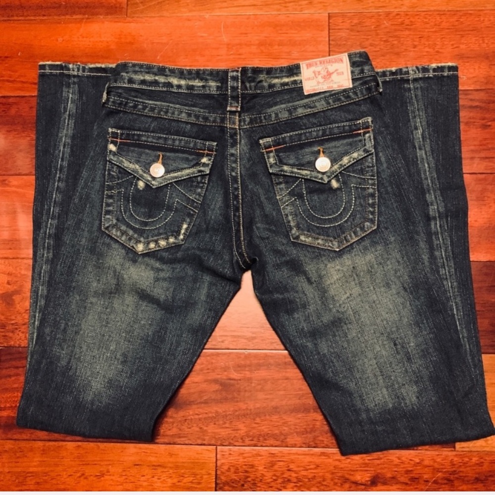 TRUE RELIGION SECTION #503 Slight Flair Jeans - Picture 4 of 8